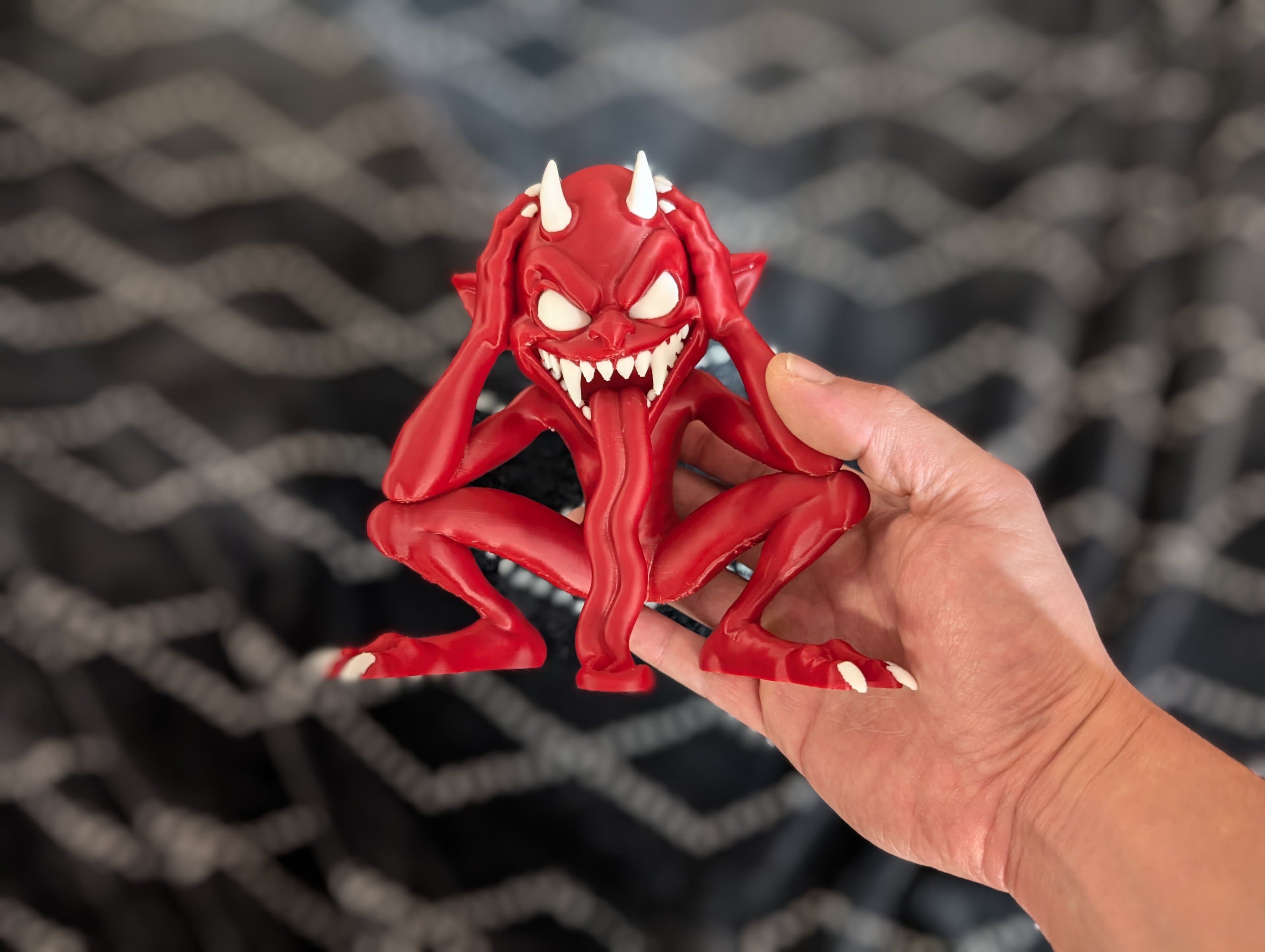 Devilish Imp - Multicolor Figure 3d model