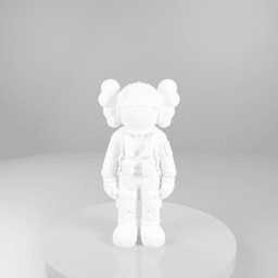 Airforce soldier x Kaws 3d model