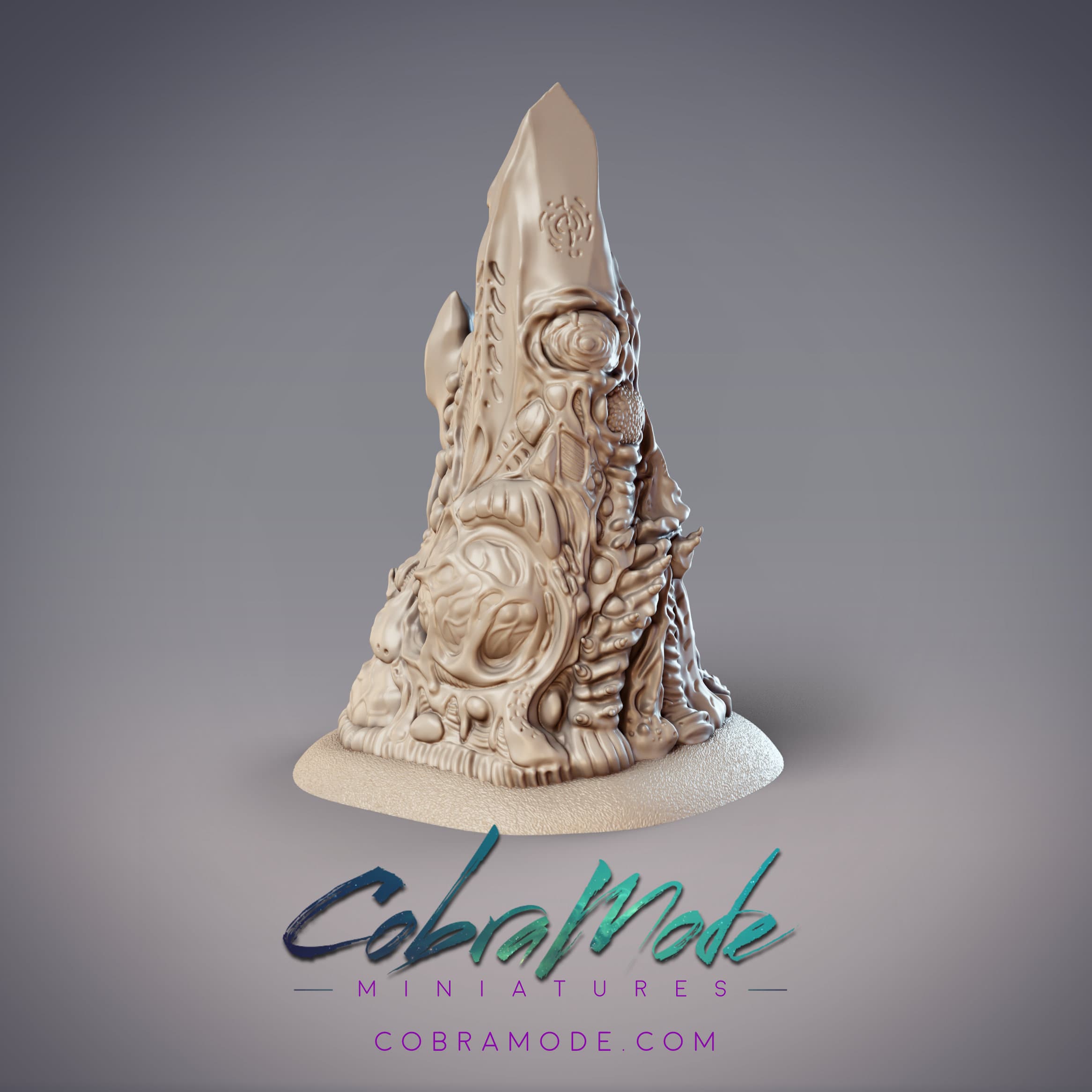 Primordial Tower Scatter Terrain 3d model