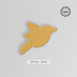 Bluebird Montessori Puzzle, 3-Level Learning Tray, 9/15/24 pcs STL, Easy/Moderate/Hard, Educational Flying Bird, Songbird, Animal Collection PRODUCT_8081 3d model
