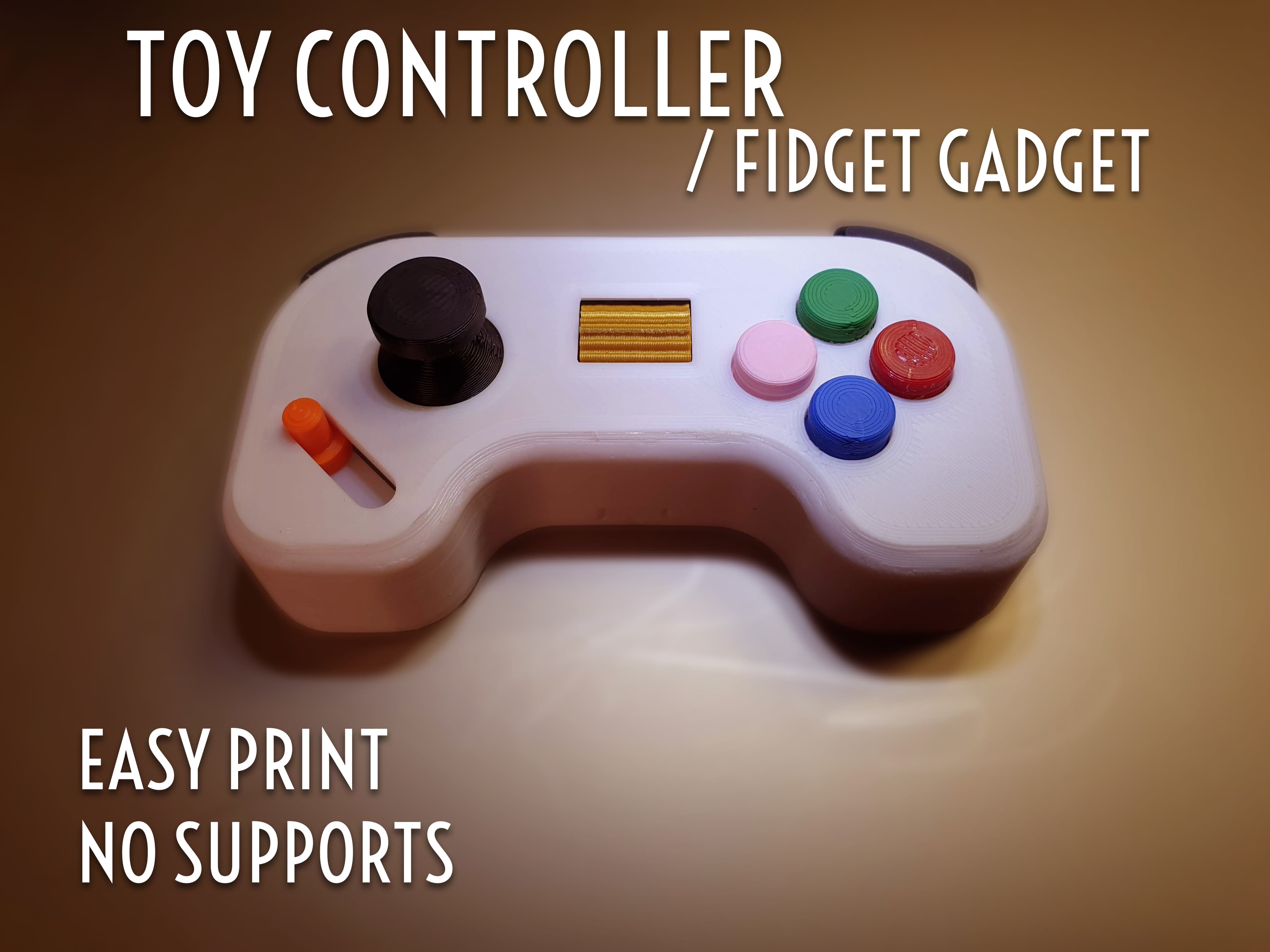 Mini Controller Toy / Fidget Gadget 3d model