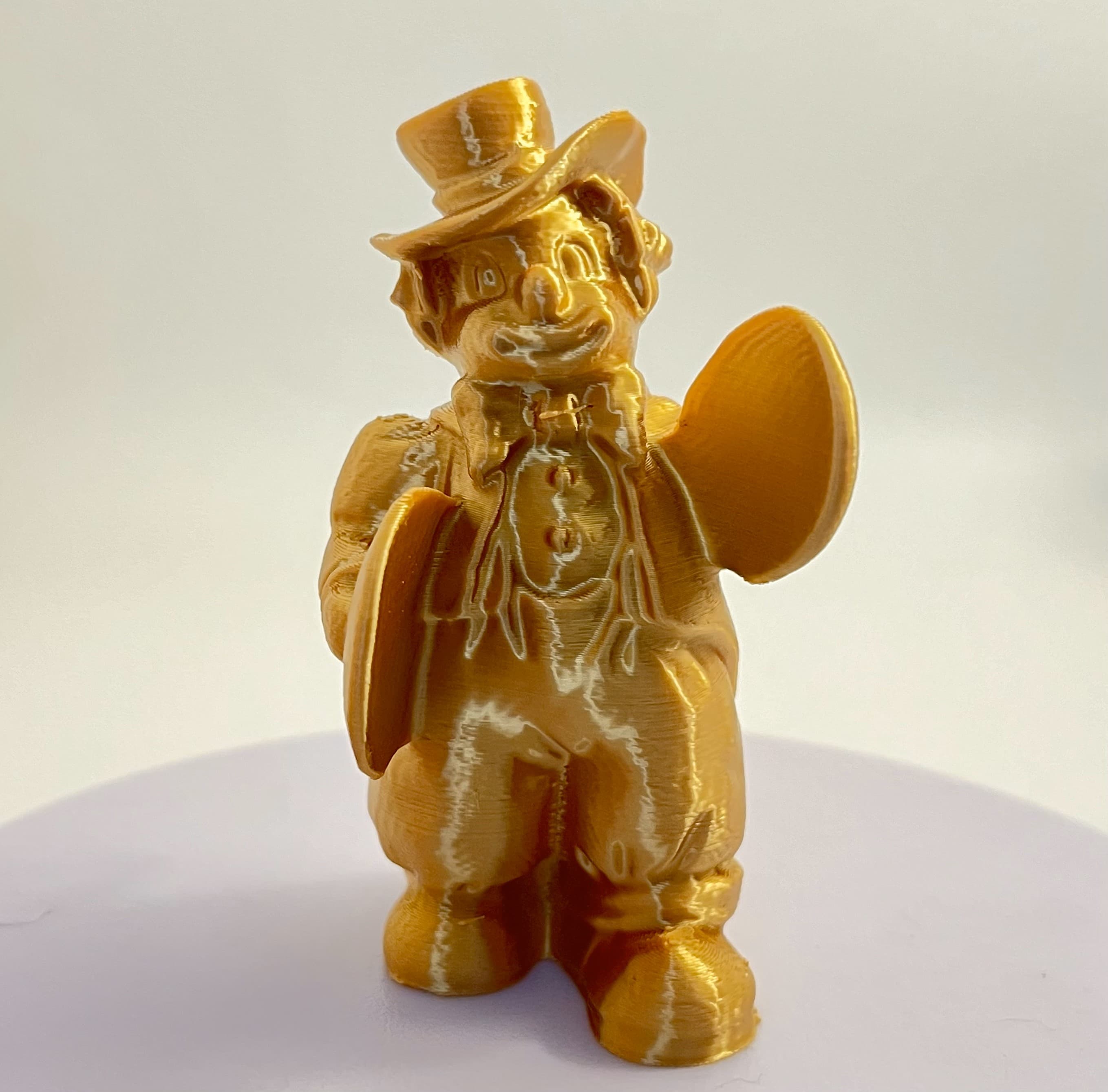 Clown cymbale 3d model