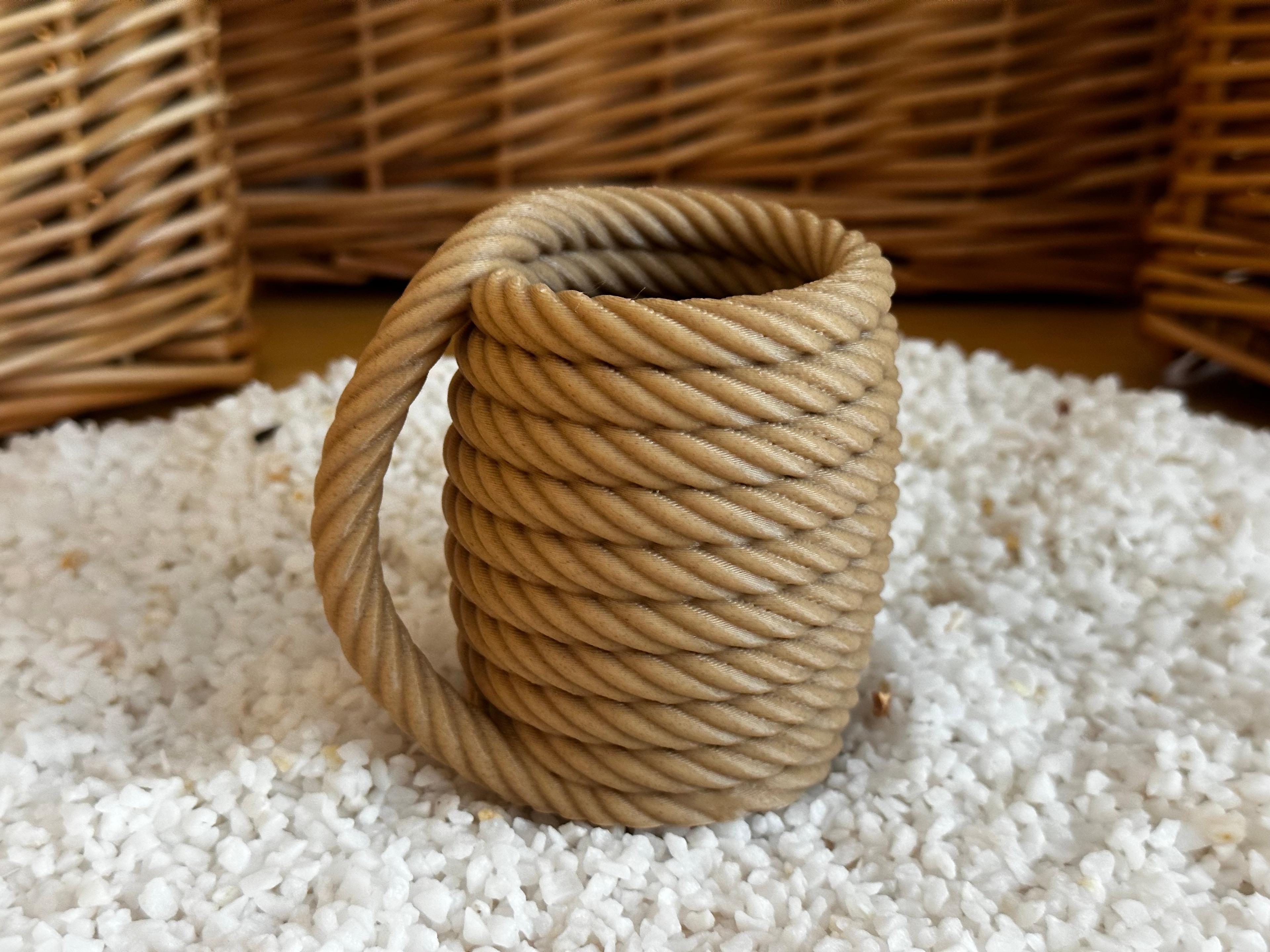Coiled Rope Mug 3d model