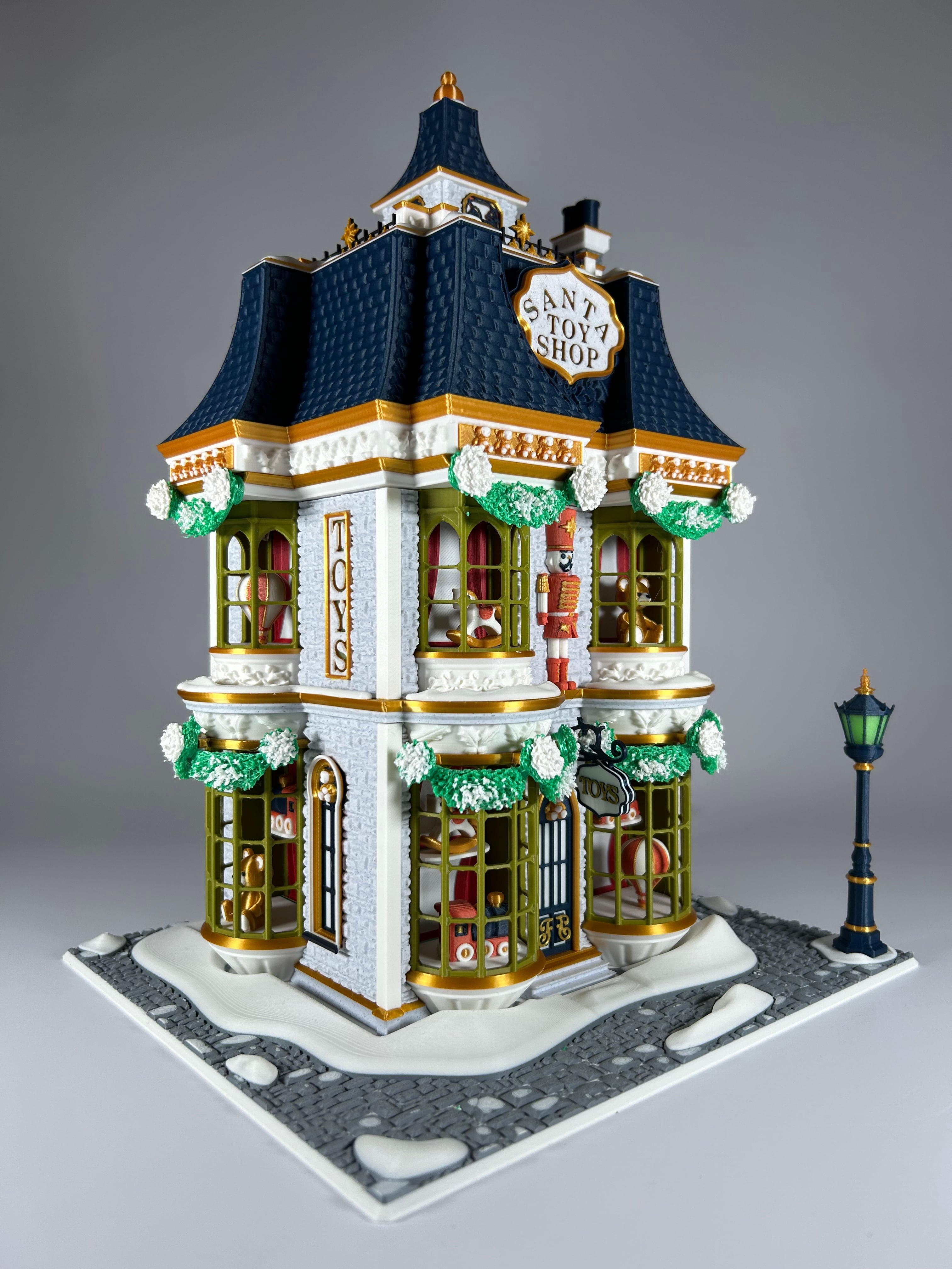 Santa Toy Shop 3d model