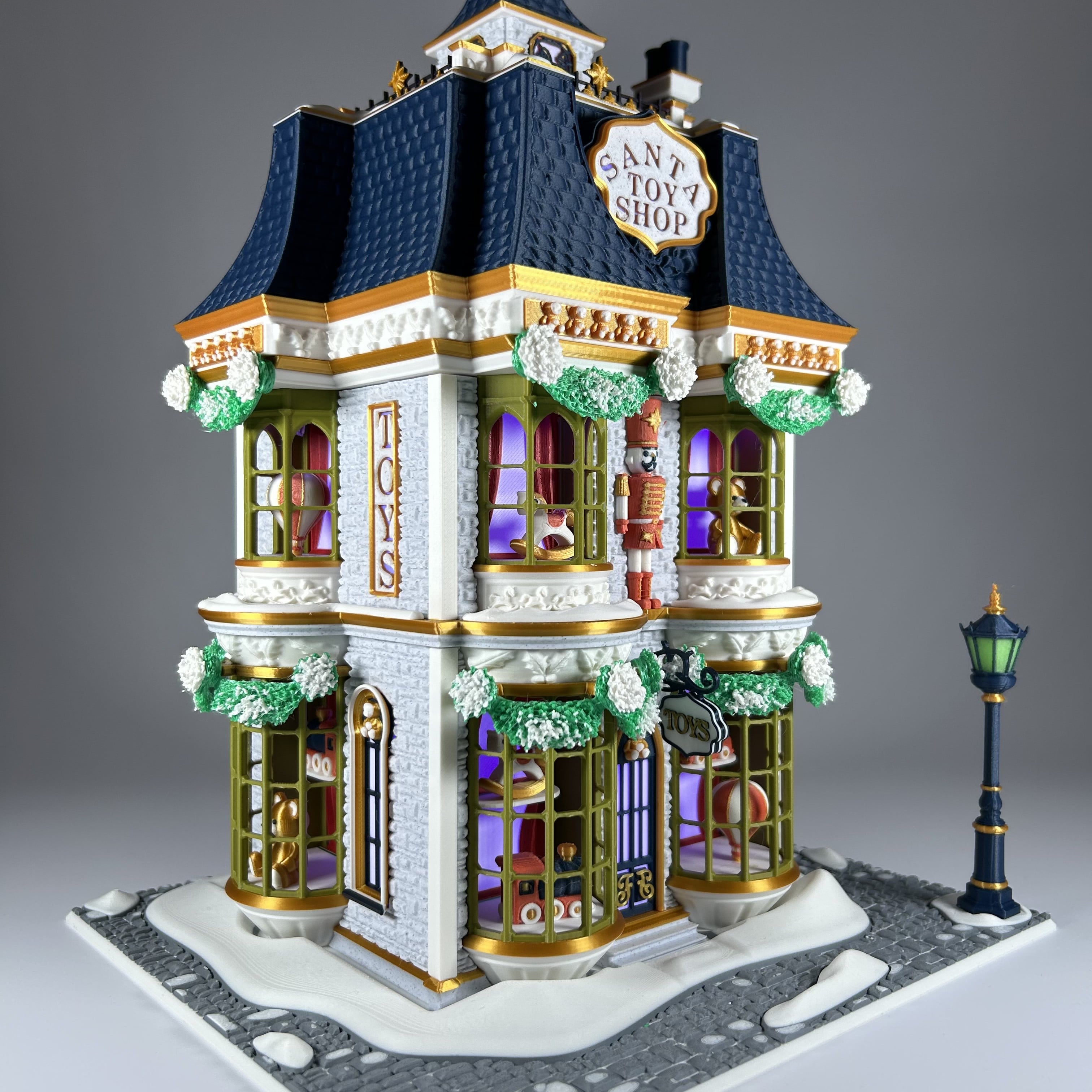 Santa Toy Shop 3d model