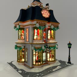 Santa Toy Shop 3d model