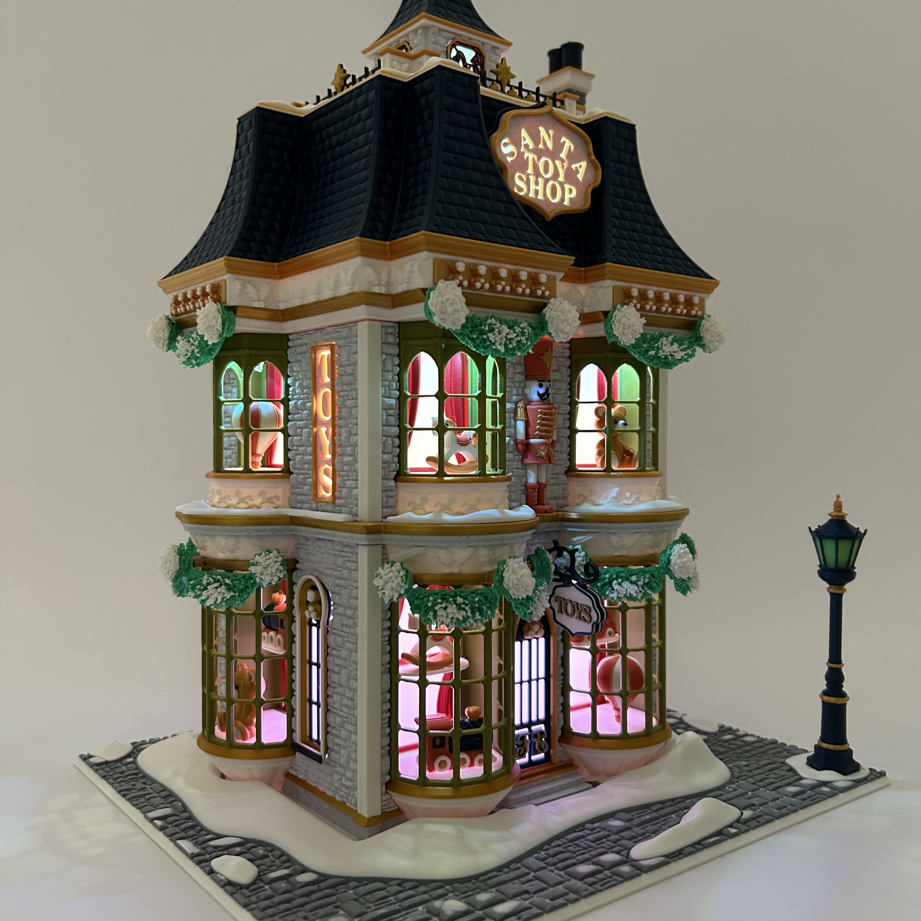 Santa Toy Shop 3d model
