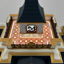 Santa Toy Shop 3d model