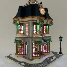 Santa Toy Shop 3d model