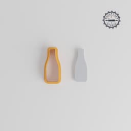 18-Piece Bottle Shape Cutter Set, Sizes 0.75"-5.00", Perfect for Cookies, Fondant & Clay PRODUCT_3634 3d model