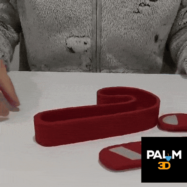 Candycane Box 3d model