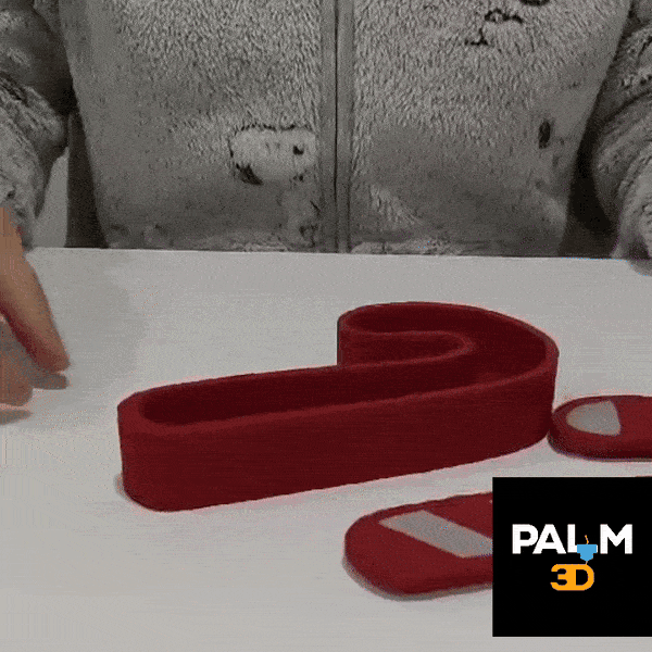 Candycane Box 3d model