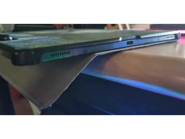 Tablet wall hanger 3d model