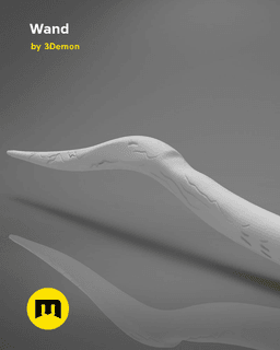 Scorpius Malfoy's Wand - Harry Potter 3d model