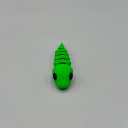 Baby Snake Flexy – Includes Keychain Version 3d model