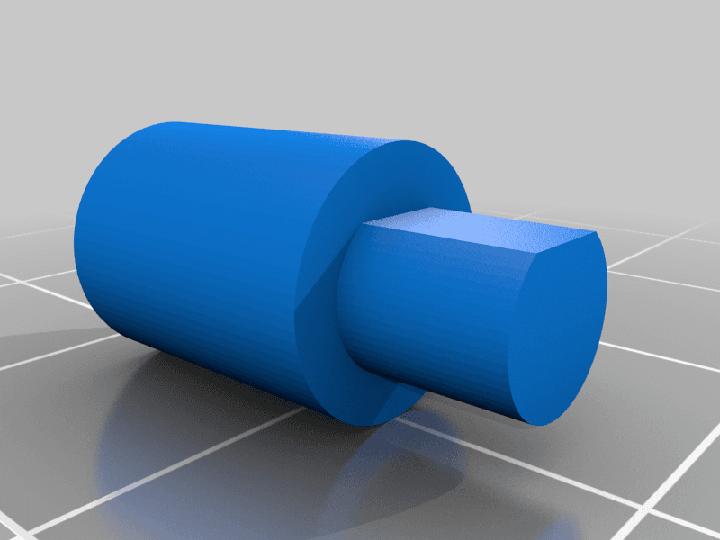 Knob Extender for Ender 3 V2 Direct Drive Extruder 3d model