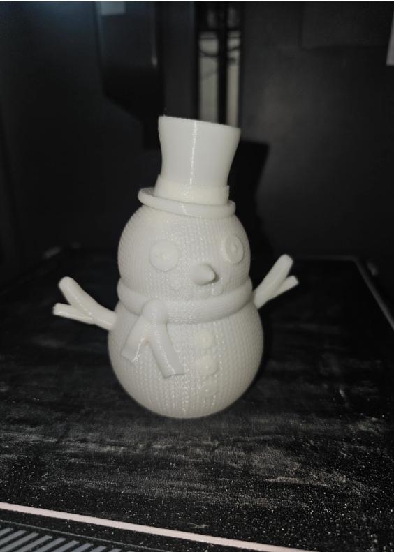 snowman chubbs.stl 3d model