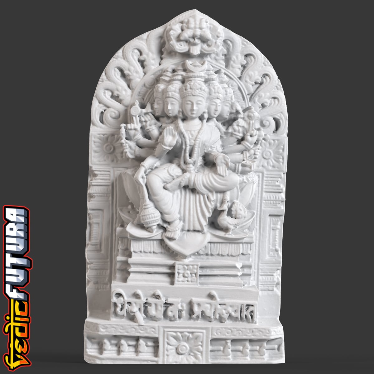 Gayatri - Female Expression of the Light of the Sun 3d model