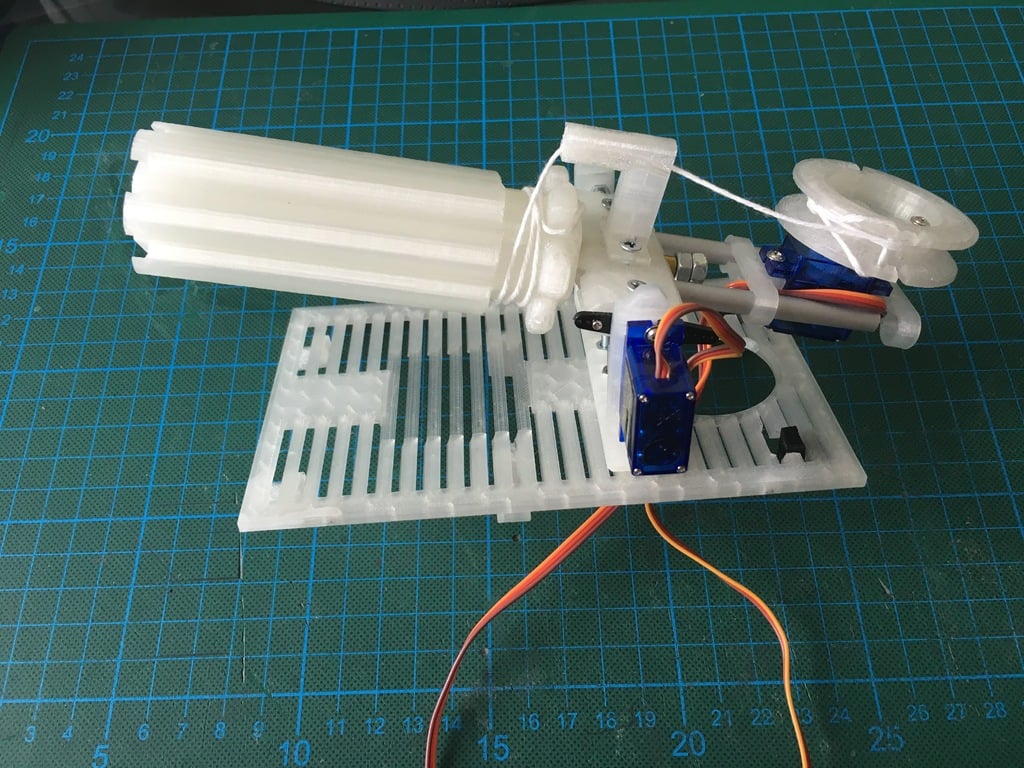 Rubber Gun for FPV-Rover 3d model