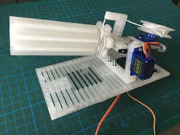 Rubber Gun for FPV-Rover 3d model
