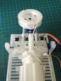 Rubber Gun for FPV-Rover 3d model