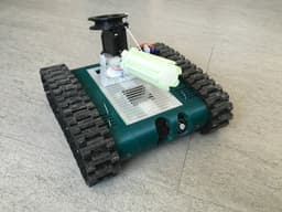 Rubber Gun for FPV-Rover 3d model