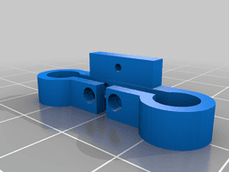 Rubber Gun for FPV-Rover 3d model