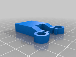 Rubber Gun for FPV-Rover 3d model