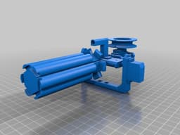 Rubber Gun for FPV-Rover 3d model