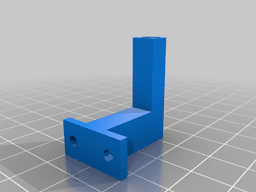 Rubber Gun for FPV-Rover 3d model