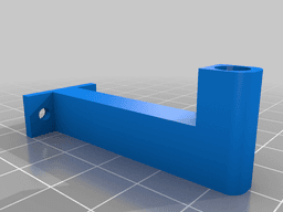 Rubber Gun for FPV-Rover 3d model
