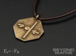 Pendant Newton Third Law 3d model
