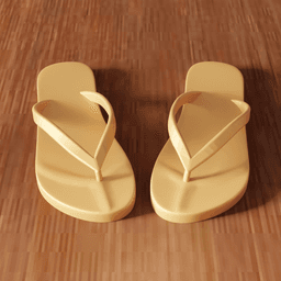 Beach Set - Sun Lounger 3d model