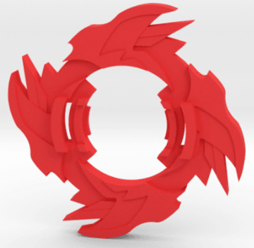 BEYBLADE GLAMOROUS | COMPLETE | ANIME SERIES 3d model