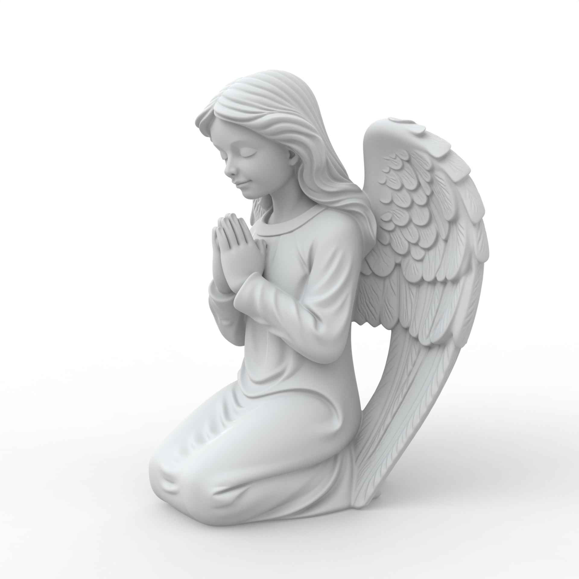 Angel Sculpture 3d model
