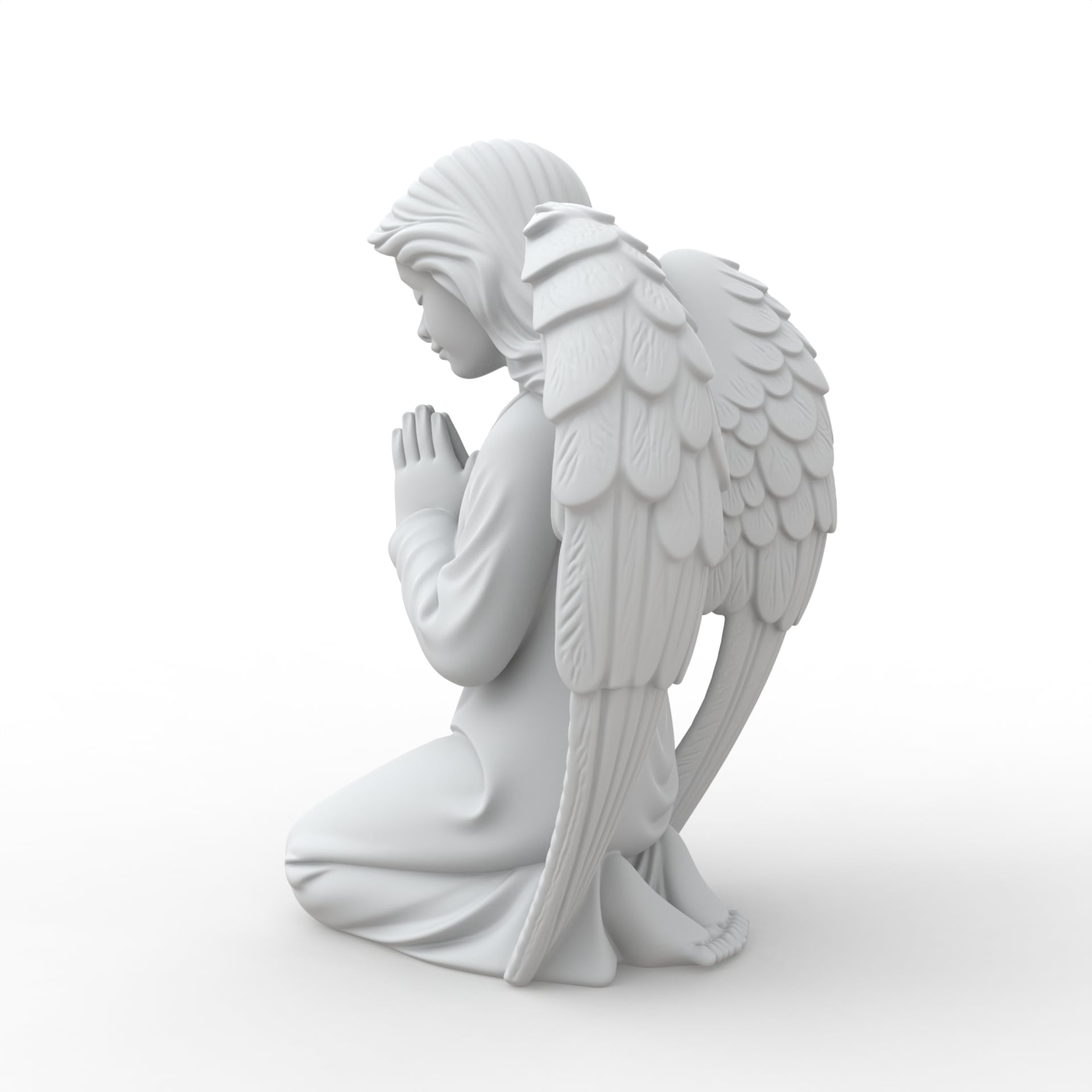 Angel Sculpture 3d model