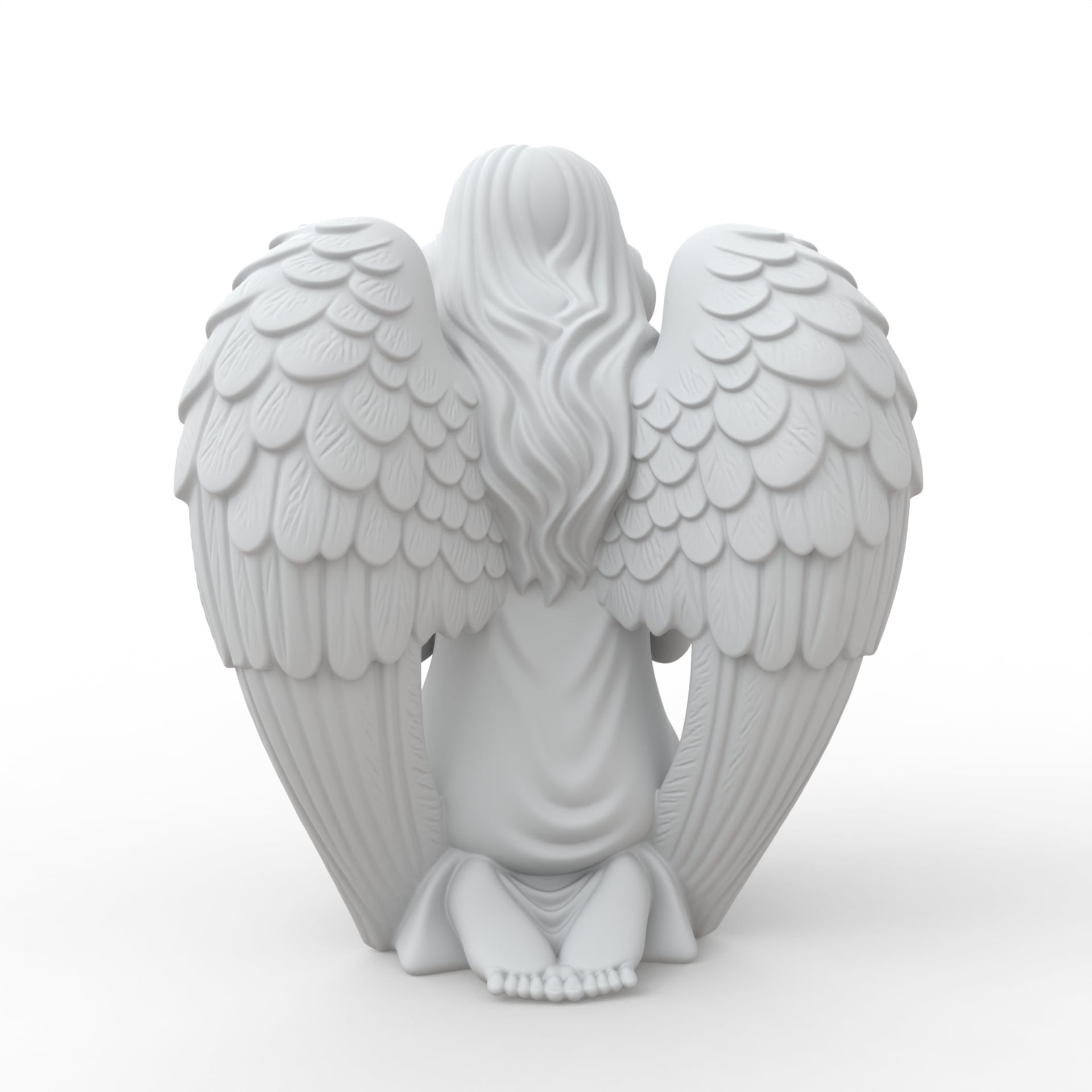 Angel Sculpture 3d model