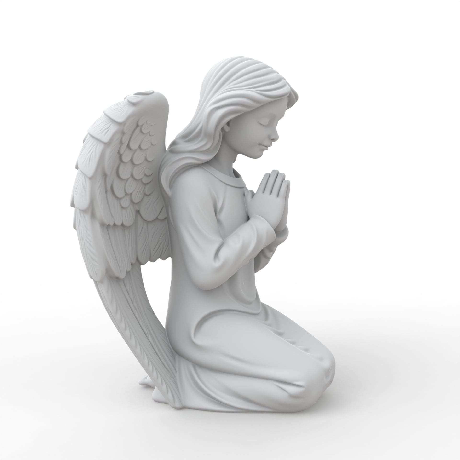 Angel Sculpture 3d model