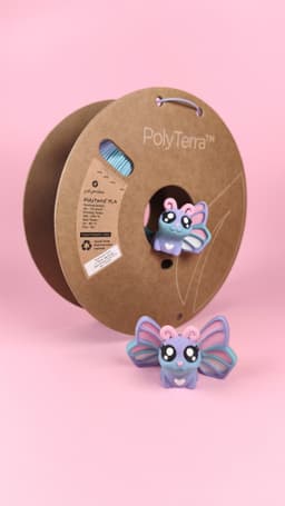 Cute Flexi Butterfly (Toy, Keychain), Mini Articulated Animal 3d model