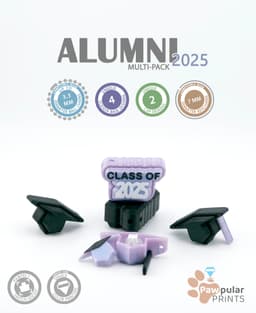 Alumni 2025 Multi-Pack 3d model