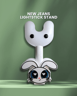 NewJeans Bunny Binky Bong Lightstick Stand 3d model