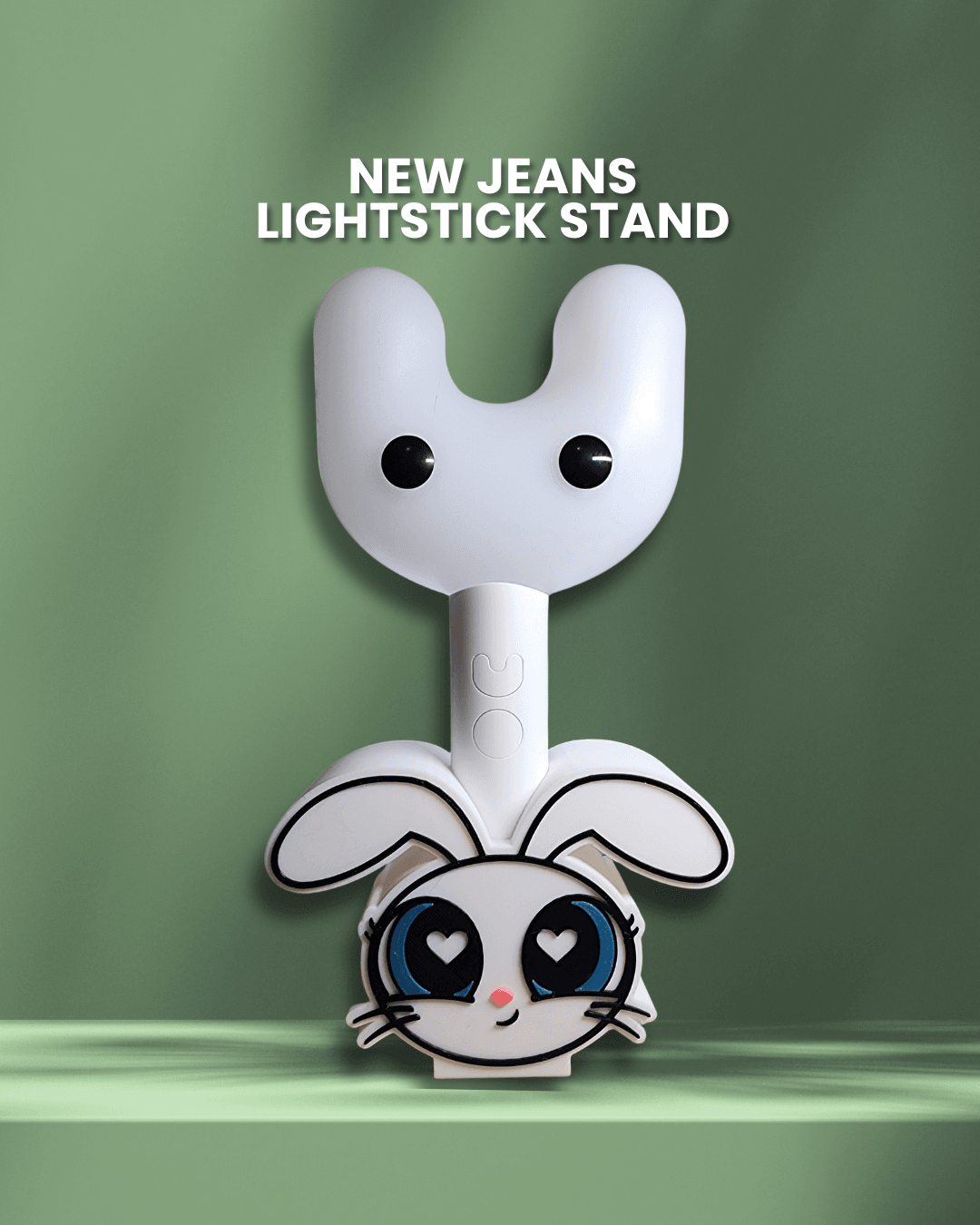 NewJeans Bunny Binky Bong Lightstick Stand 3d model
