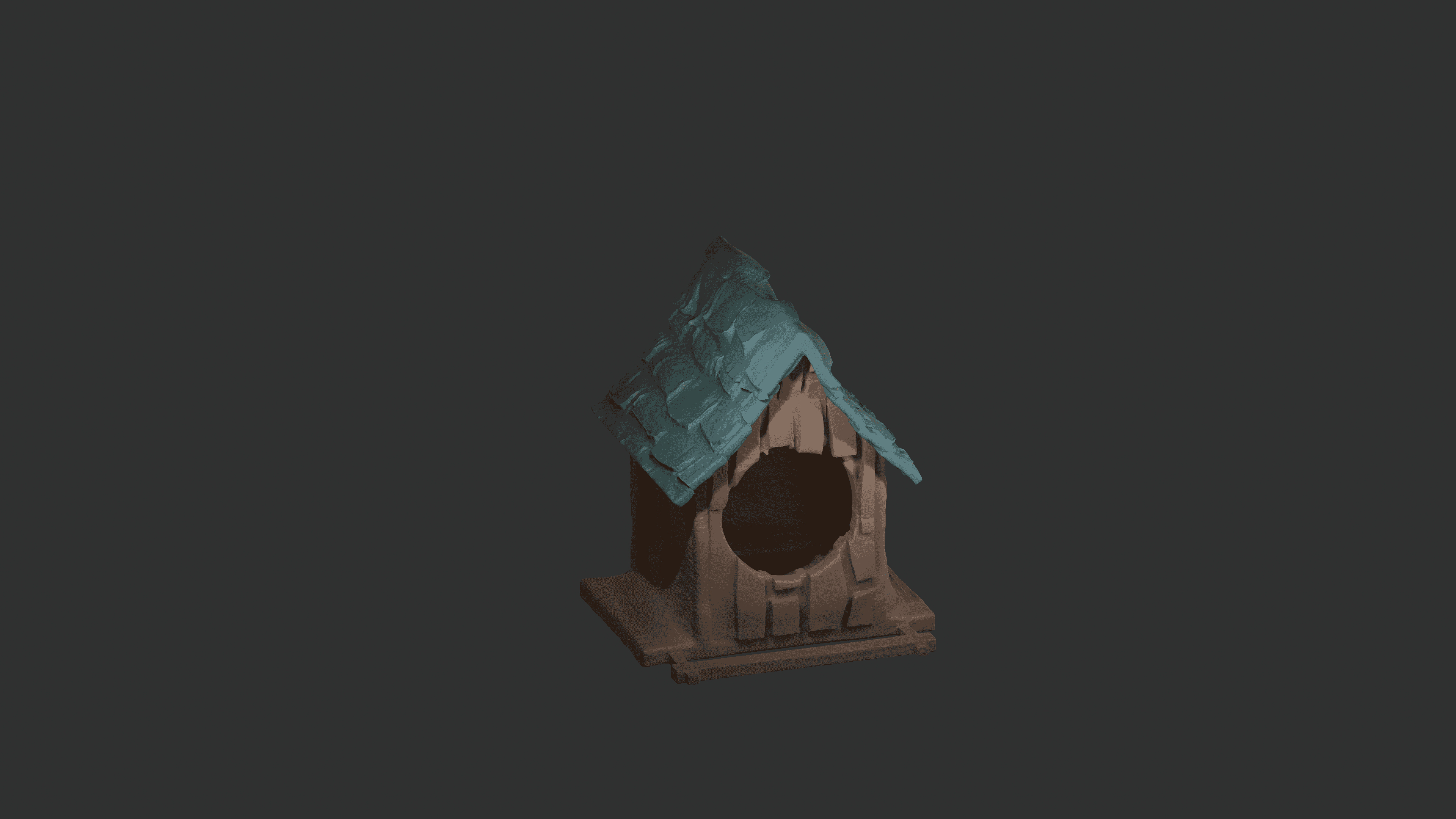 Fantasy Birdhouse 3d model