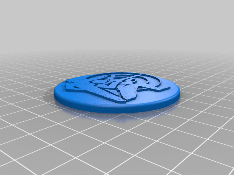 Dévidoir pastilles autocollantes 2 couleurs 3d model