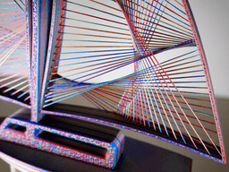 String Sailboat 3d model