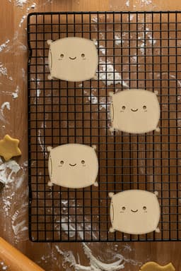 Pillow Cookie Cutter, Biscuit Cutter 3d model