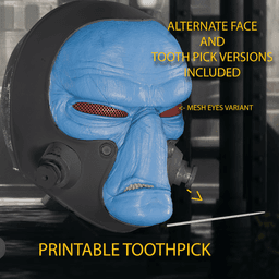 Cad Bane Mask 3d model