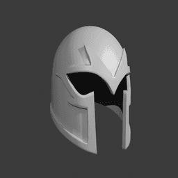 Magneto First Class Helmet 3d model