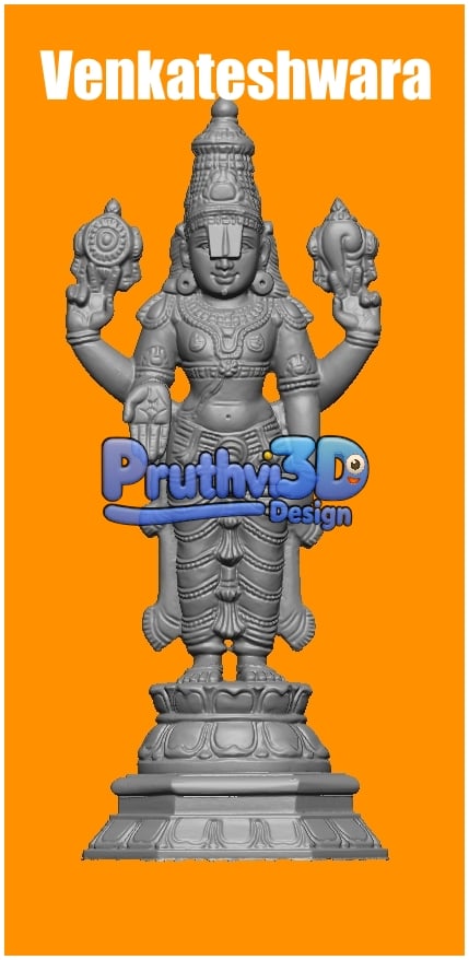 lord_venkateshwara_Pruthvi3d_design_072026_91 8792467839_stl 3d model