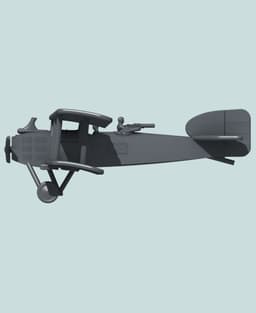 1:144 Breguet 14B2 (Early) 3d model